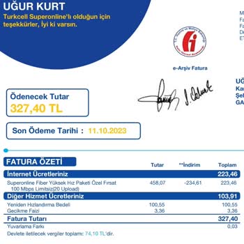 Superonline Yeniden Hızlandırma Bedeli Saçmalığı