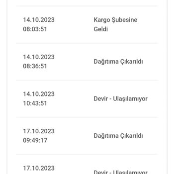 Bir Günde Kargo Kargo Gecikmesi HKK