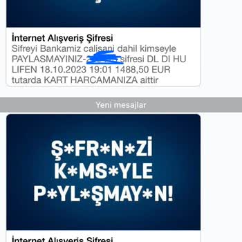 0850 545 48 16 Gelen SMS