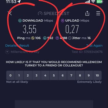 Millenicom İnternet Hız Sorunu
