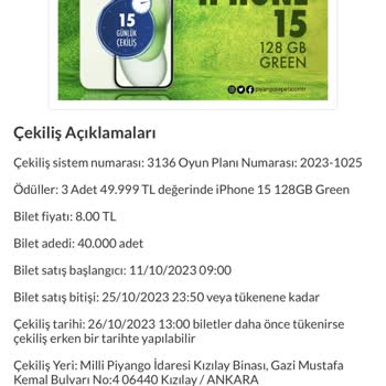 Trendyol Şanslı Çekilişte Haftaya Olacak Çekilişi Kaybetmişim