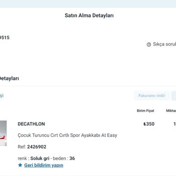 Decathlon 2 Yıl Garantili Ürün İçin Bir Şey Yapmıyor