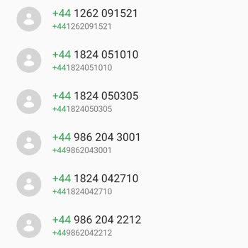Vodafone +44 Numaralı Gelen Bahis Kumar Vb. Mesajları Rahatsız Ediyor