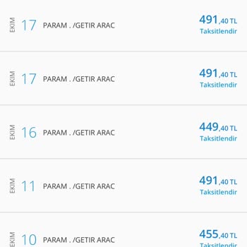 Getir Araç Depozito Bedelimi İade Etmiyor.