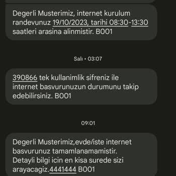 Türk Telekom Teknik Servis Müşteri Hizmetleri İşini Yapmaması