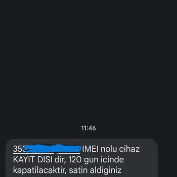 Samsung Telefon Orijinal Samsung M34 5G Modeli Cihaza IMEI Kaydı Yaptırın SMS'i Geldi!