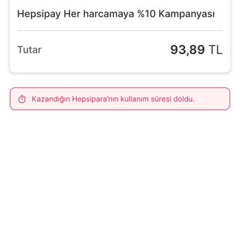 Hepsipay Paramın Geri Yüklenmesini İstiyorum