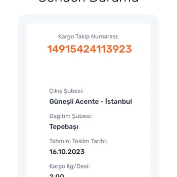 Sürat Kargo Bir Haftadır Kargomu Bekletiyor!