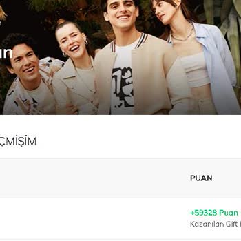 DeFacto Gift Clup Puanların Sıfırlanması