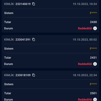 Flyinbet Para Çekim Talebimi Sürekli Reddediyor