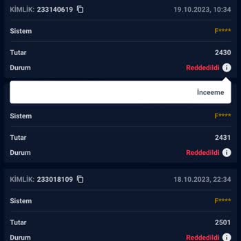 Flyinbet Para Çekim Talebimi Sürekli Reddediyor