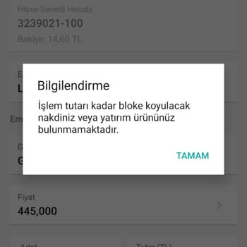 Garanti BBVA Banka Hesabımdaki Paraya Bloke Koydu