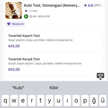 Getir Yanıltıcı Bilgi İle Sipariş Alıp Daha Sonra İptal Ediyor.