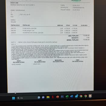 Konfor Mobilya Teslim Edilemeyen Yatak, Baza Ve Başlık