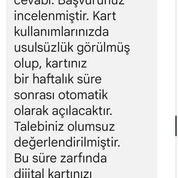 İbb Kartımın Açılmasını İstiyorum