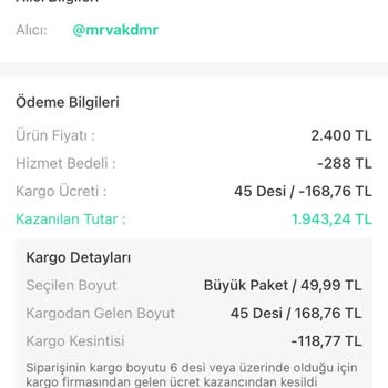 Dolap Kafalarına Göre Kargo Ücreti Kesiyor