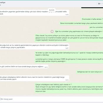 Monte Sehpa Sipariş Kargolamayı Üretmeyi Beceremeyen Firma!