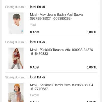 N11 Sebepsiz Sipariş İptali