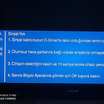 D-Smart Kanallar Yok Hizmet Vermiyor