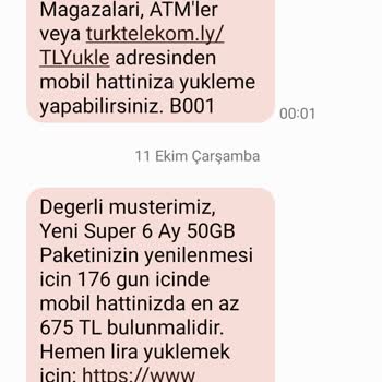 Türk Telekom Paket Kullanımı Hak İhlal
