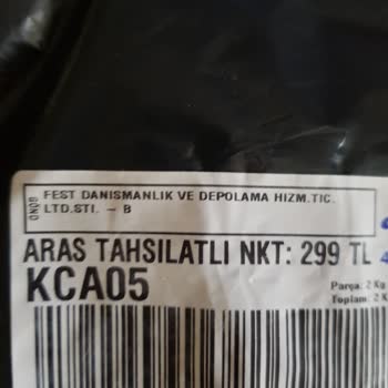 Fest Danışmanlık Ve Depolama Aldığım Ürün Bozuk Çıktı!