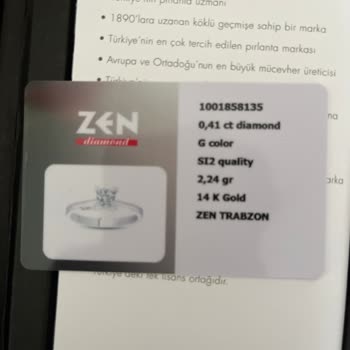 Zen Pırlanta Ölçü Değişiminde Karat Eksiltti