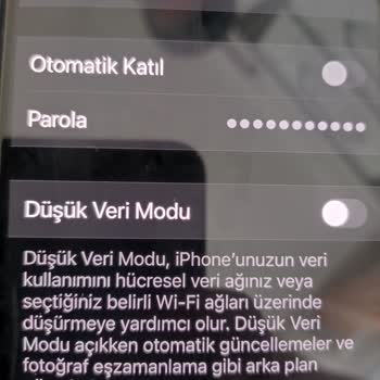 İPhone Wi-Fi Ağına Otomatik Bağlanmıyor