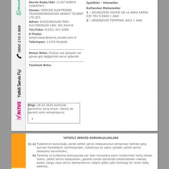 Altus Çamaşırları Temiz Yıkamıyor