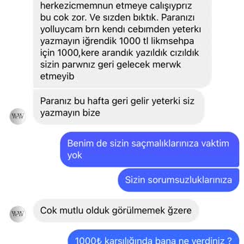 Wood Work Company Para Ödendi İş Etiği Sıfır