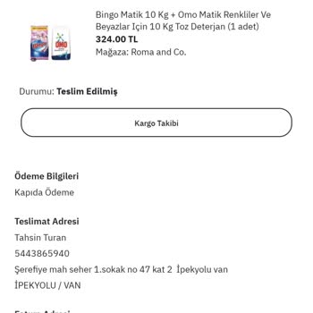 PttAVM Ürün Sahte İçinde Deterjan Yerine Tuz Koymuşlar