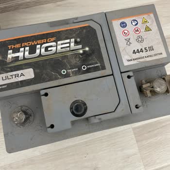 Hugel Akü Aldım Pişman Oldum