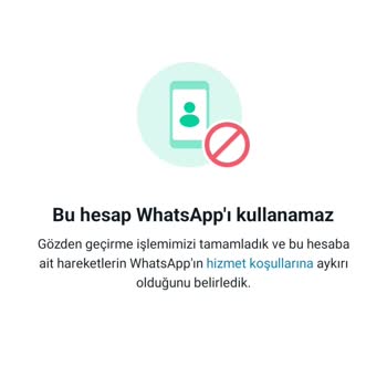 WhatsApp Numaramı Engelledi Durduk Yere...