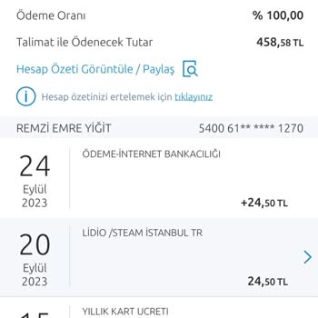 Yapı Kredi Play Karttan Öğrenci Olduğum Halde Yıllık Ücret Kesiyor.
