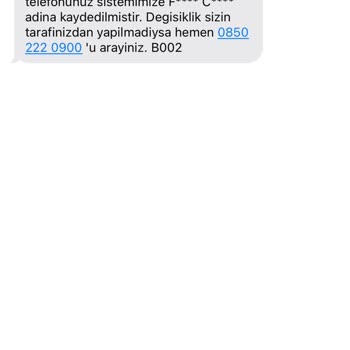 QNB Finansbank Yanlış Telefon Numarası Ve Hatalı SMS Bildirimi
