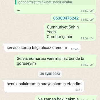 Robo Süpürge Servisi Ürünüm Hakkında Bilgi Vermiyor