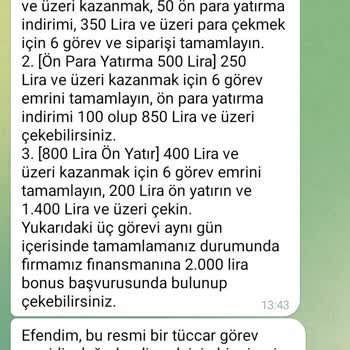 Telegram Hepsiburadawork.com İçin İş Şikayet
