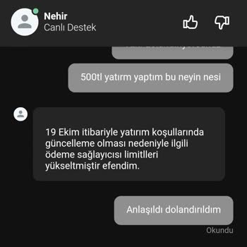 Maksibet Sitesine Yatırdığım 500 TL Para Yansımadı