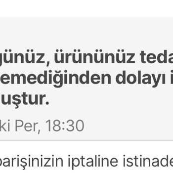 Hepsiburada'nun Sorgusuz Sipariş İptali Yapması