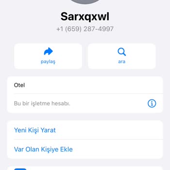 WhatsApp +1 Kodlu Sahte Numara