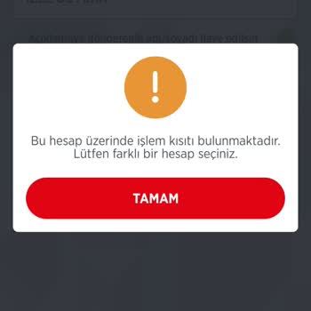 Ziraat Bankası Hesabımda Kısıtlama Var