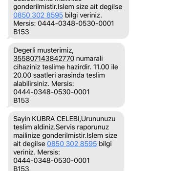 Gürgençler Apple Ürün Değişim Yapılmaması