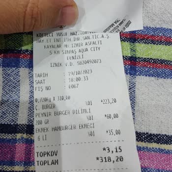 Denizli Köfteci Yusuf 2-3 Günlük Dolaptan Çıkarılmış Ekmek Gönderiyor