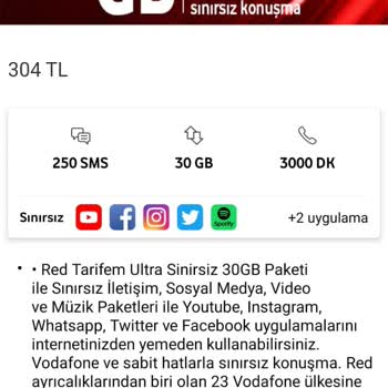 Vodafone Tarife Paketi Fiyatı Kişiden Kişiye Farklılık Gösteriyor
