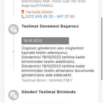 MNG Kargo Siparişim Dağıtıma Çıkmıyor