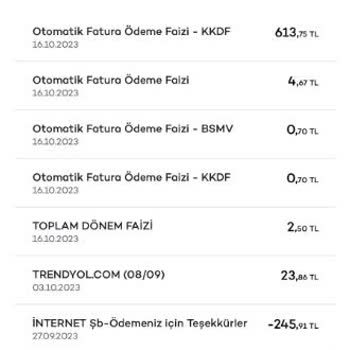 Akbank'ın Aşırı Miktarda Otomatik Fatura Ödeme Talimatı Faiz Kesintisi