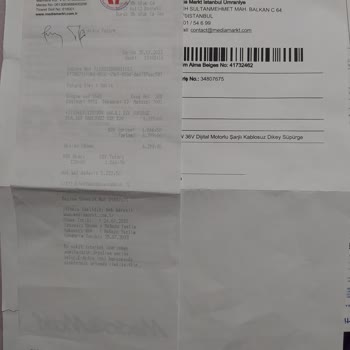 Media Markt Elimde Olmayan Ürün İçin Para İadesi