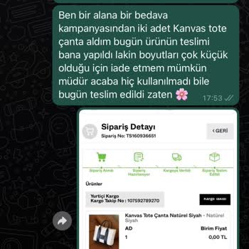 Emnora Çanta Şikayeti 1 Alana 1 Bedava Kampanyası