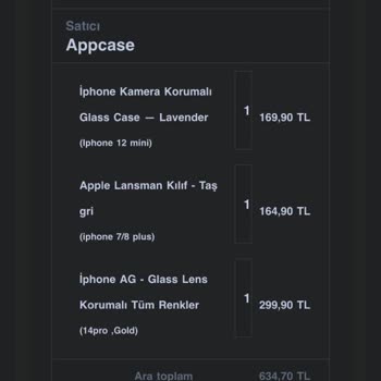 Shopier Appcaseee Para İadesi Yapılmadı