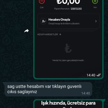 Anadolu Vakfı Burs İçin Kimlik Bilgilerim Alındı Ve Papara