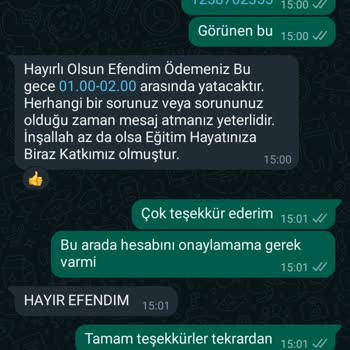 Anadolu Vakfı Burs İçin Kimlik Bilgilerim Alındı Ve Papara